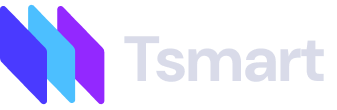 Tsmart Logo White
