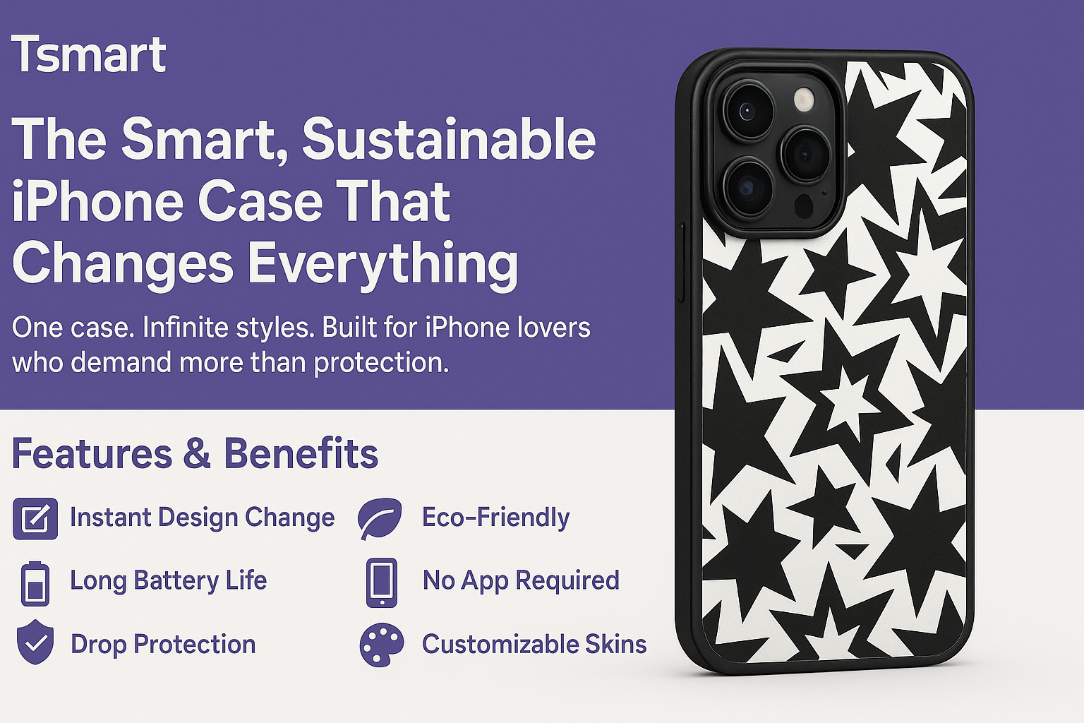 Tsmart The Smart, Sustainable iPhone Case That Changes Everything